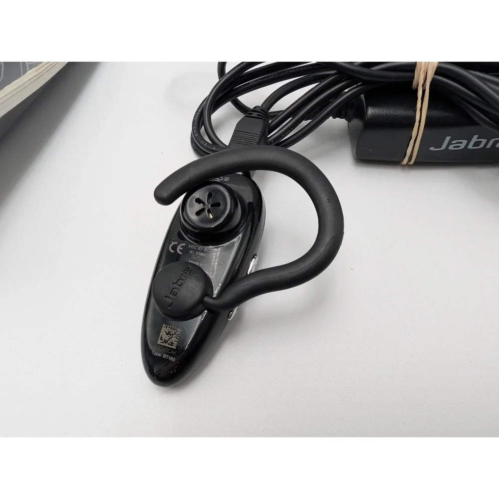 BlueTooth Headset JABRA BT160 With Charger Tested & Working